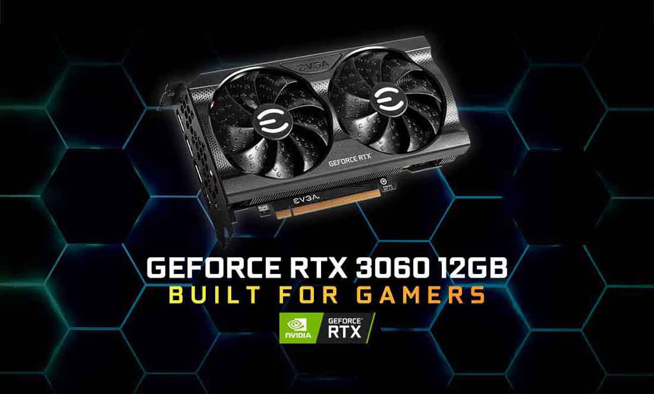 EVGA GeForce RTX 3060 XC BLACK GAMING, 12G-P5-3655-KR, 12GB GDDR6